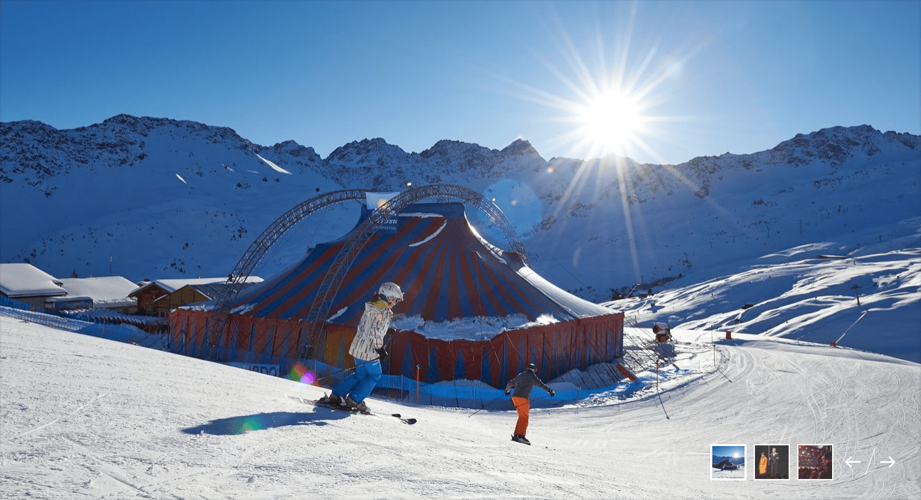 Sun, Snow and Tents